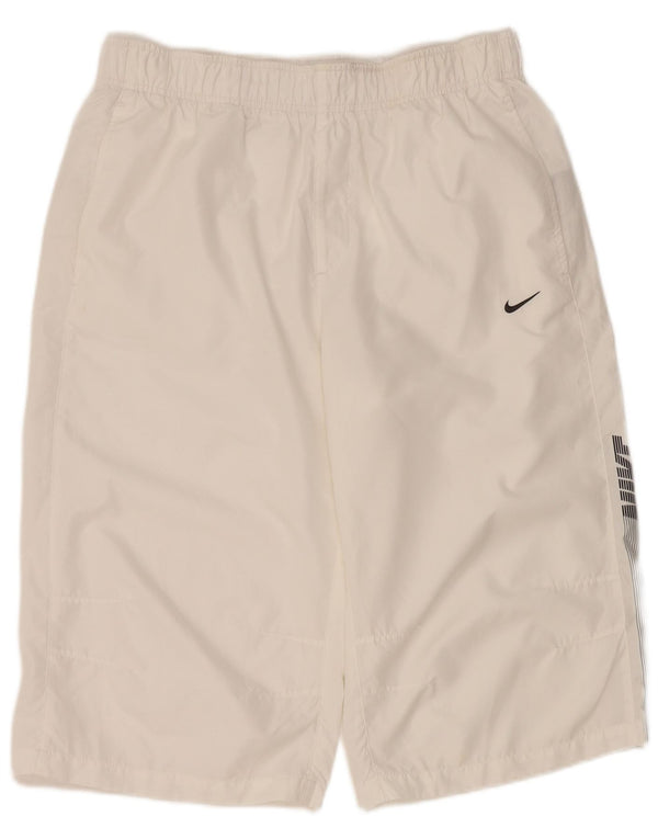 Nike muške kratke sportske hlače s grafičkim motivima, veliki bijeli poliester