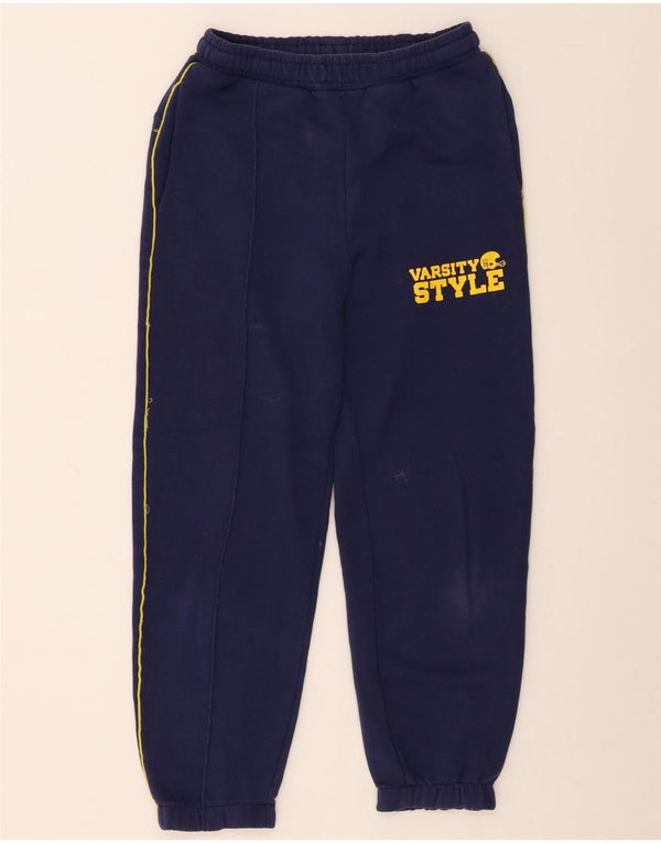 Zara Boys Graphic Trenirka Hlače Joggers 11-12 godina mornarsko plave na pruge