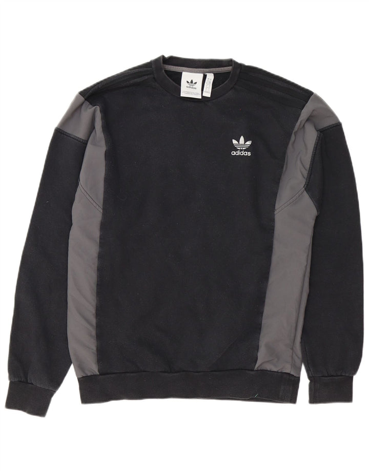 Adidas muška majica s kratkim rukavima, mala, crna, pamuk