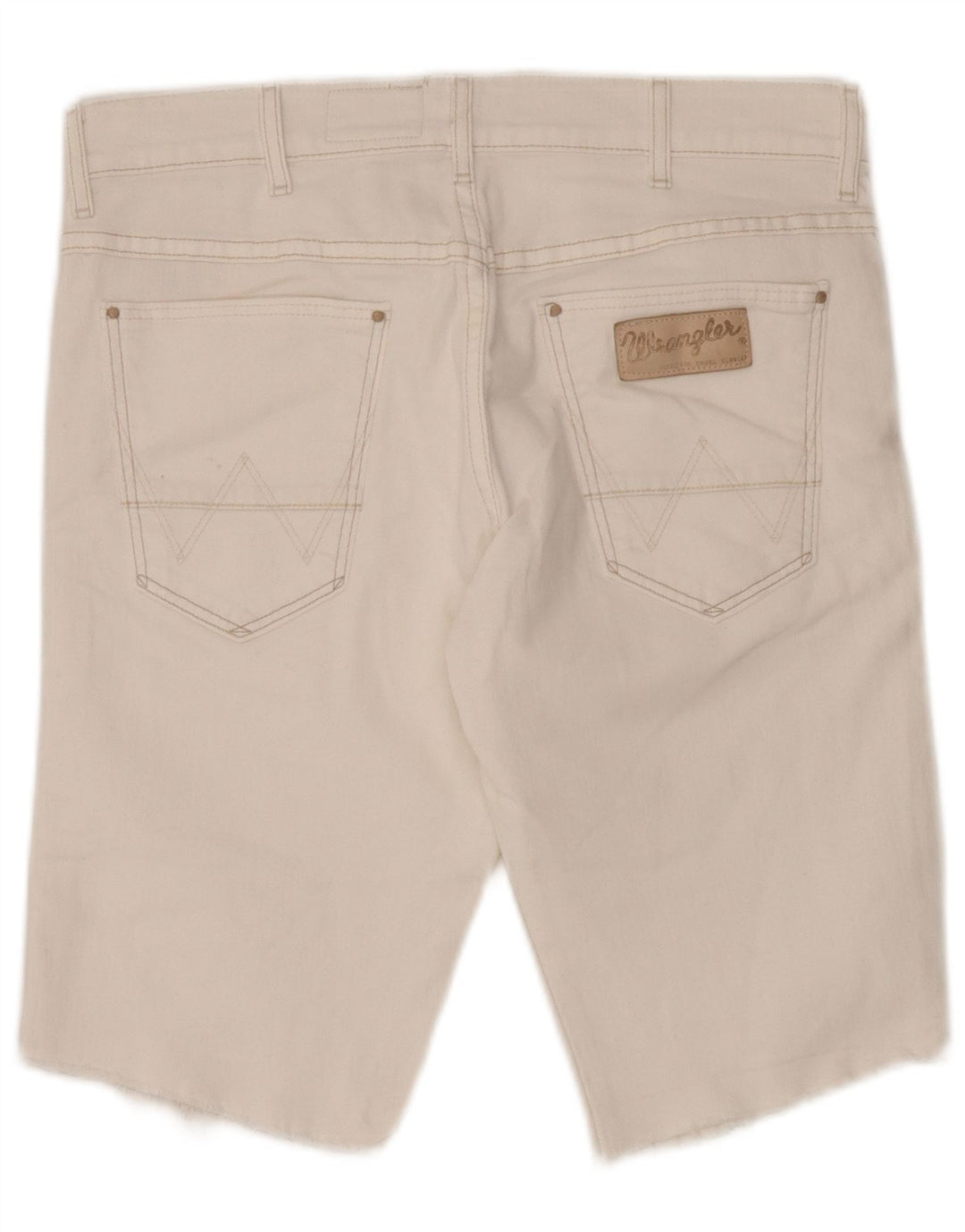 Wrangler muške Vegas traper kratke hlače W31 Srednje bijeli pamuk