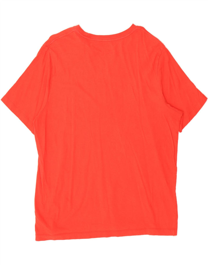 PUMA Mens Graphic T-Shirt Top XL Orange Vintage Puma and Second-Hand Puma from Messina Hembry 