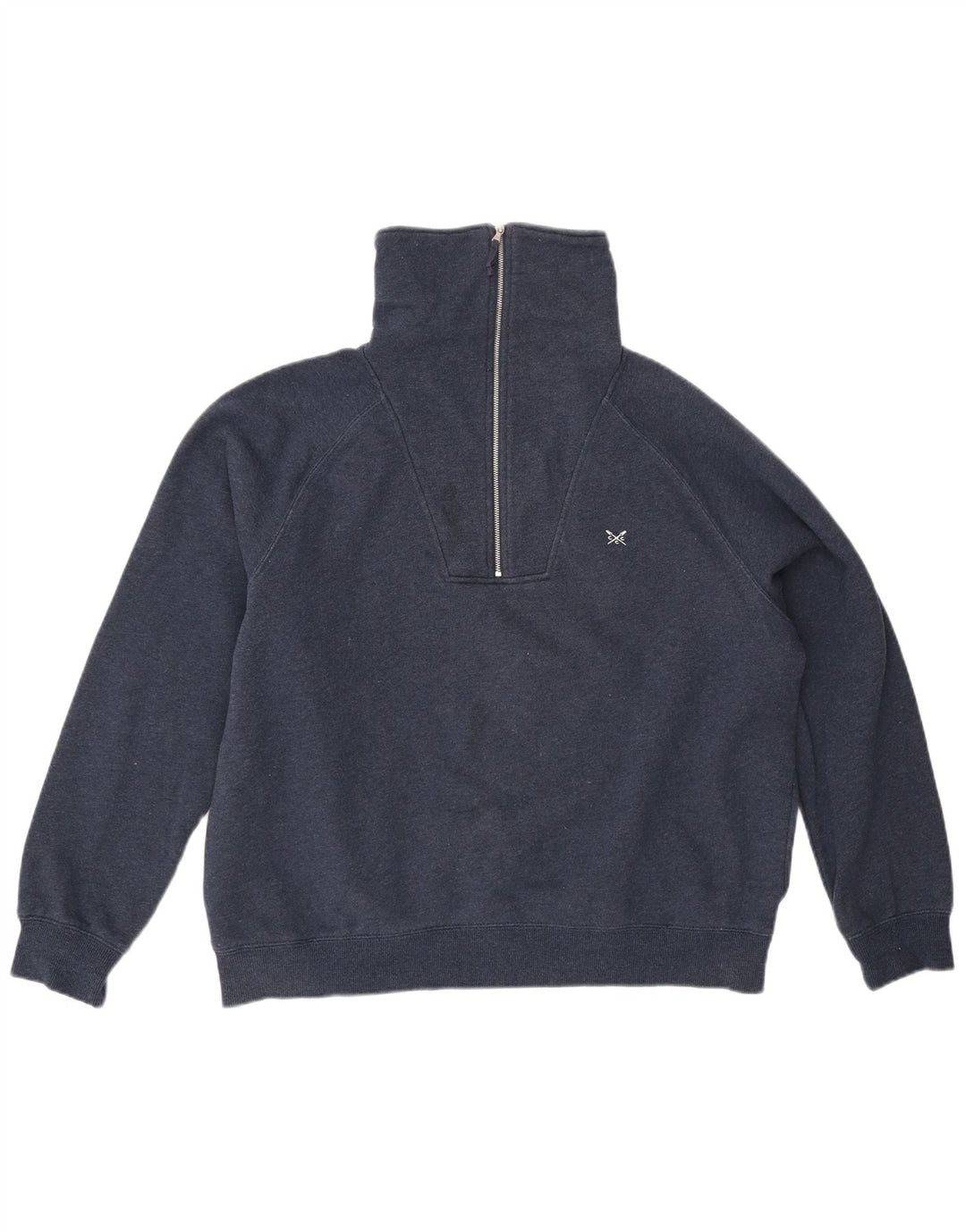 Crew Clothing Ženski preveliki džemper UK 14 Veliki tamnoplavi