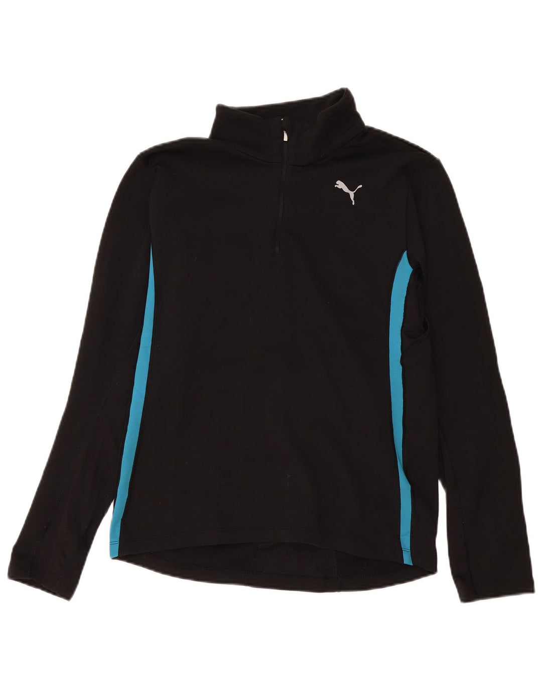 Puma gornji dio trenirke s patentnim izrezom UK 14 srednje crne boje