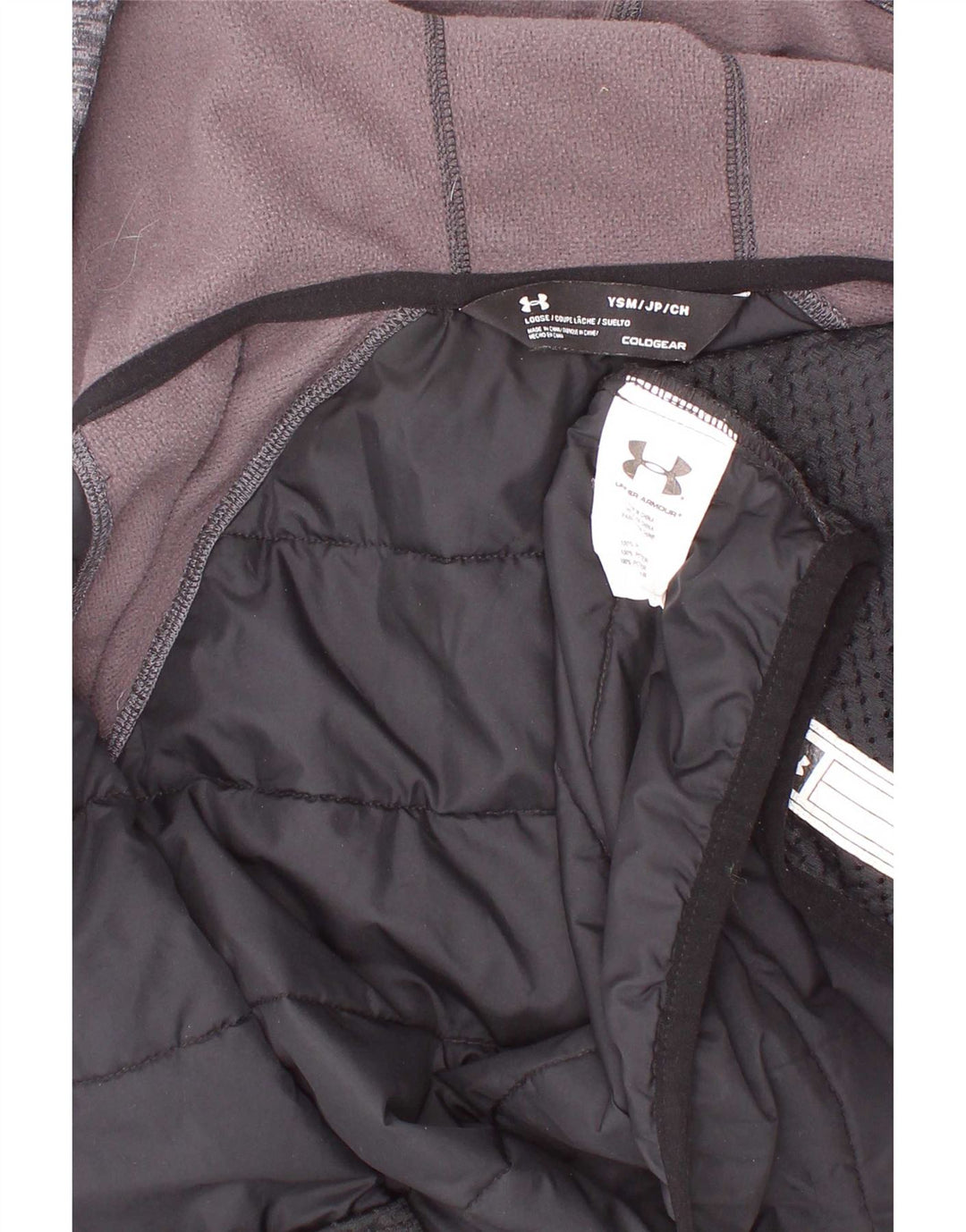 Under Armour Boys Trenirka s kapuljačom Gornja jakna 7-8 Years Small Black