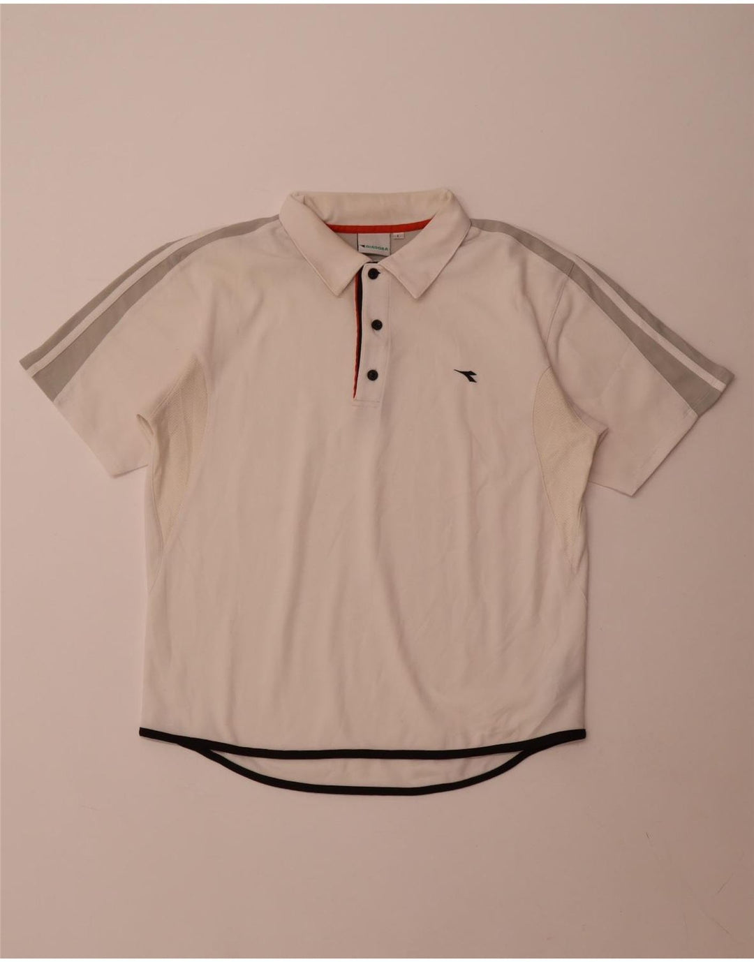 Diadora muška polo majica velika bijela poliesterska boja