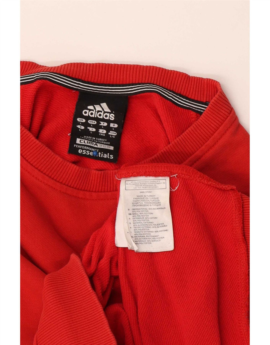 Adidas muška trenirka Clima 365 Veliki crveni pamuk