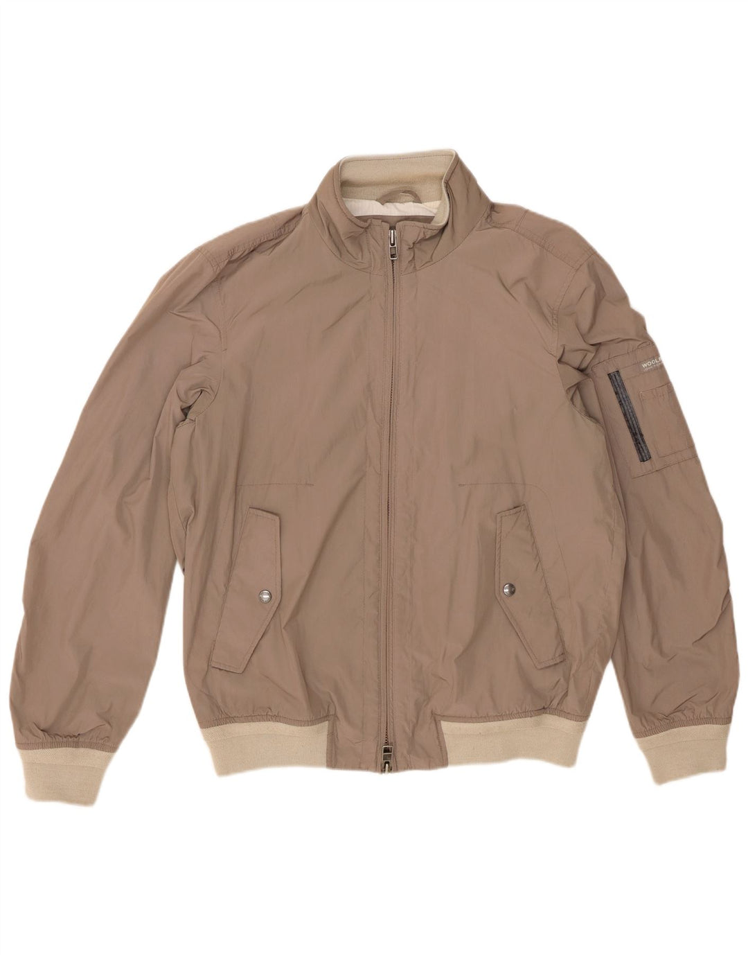 Woolrich muška bomber jakna UK 42 XL bež poliester
