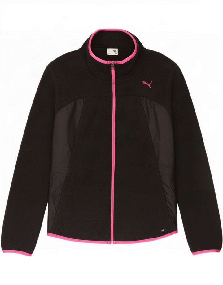 Puma ženska jakna od flisa UK 12 srednji crni poliester