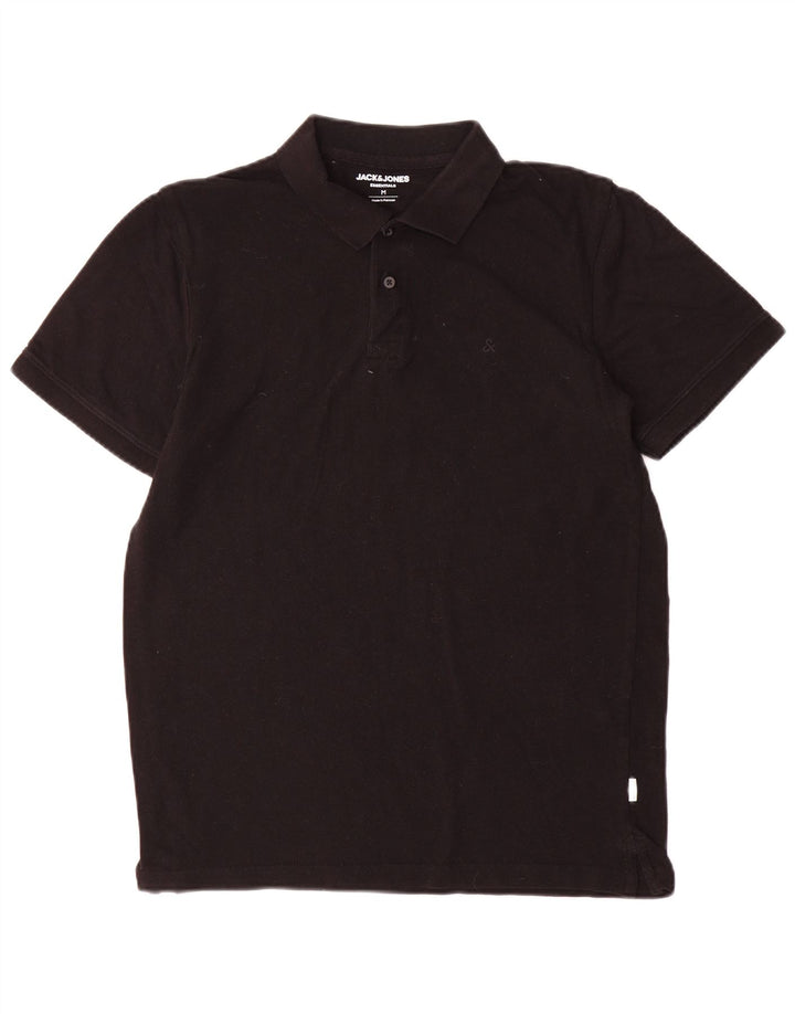 Jack & Jones muška polo majica Srednje crni pamuk