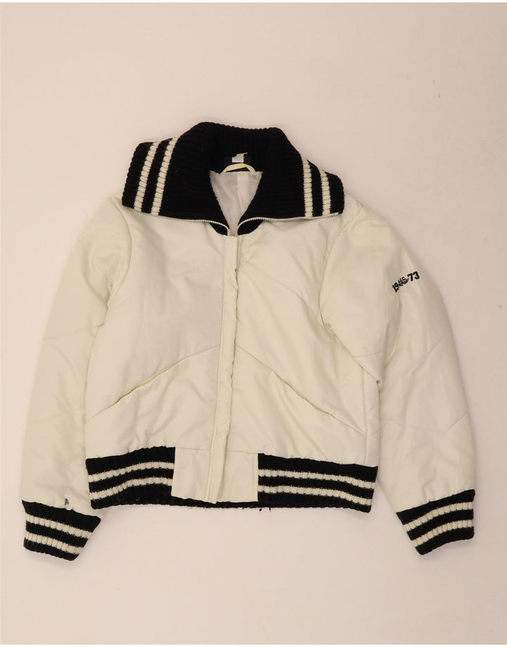 ARIZONA Ženska podstavljena jakna UK 14 Large Off White Colourblock Poliamid