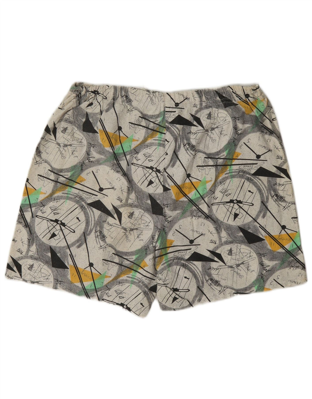 Vintage muške sportske kratke hlače velike raznobojne geometrije