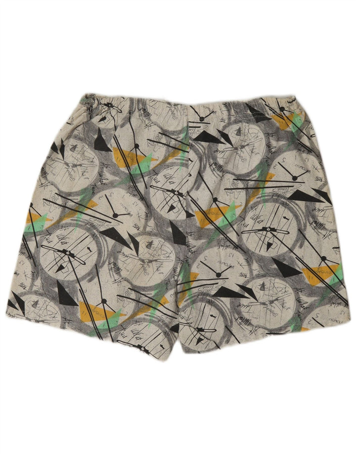Vintage muške sportske kratke hlače velike raznobojne geometrije