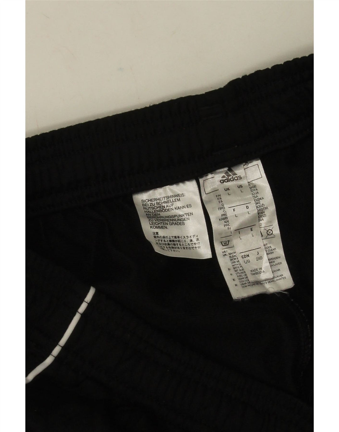 Adidas muška trenirka hlače Joggers veliki crni poliester
