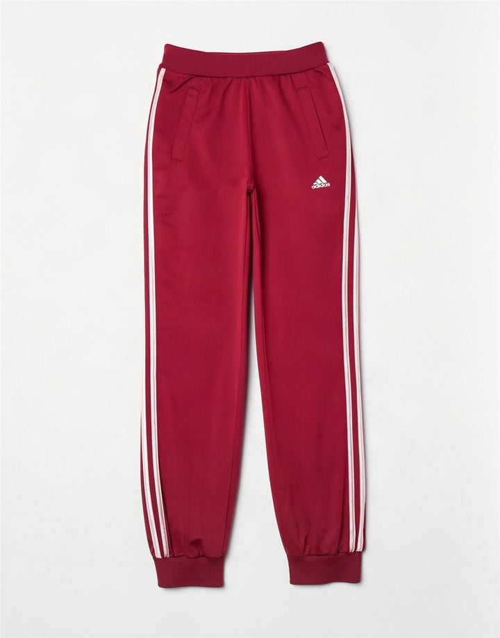 Adidas Ženska trenirka Hlače Joggers UK 16 Large Maroon Poliester