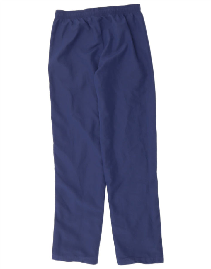 ADIDAS Boys Tracksuit Trousers 15-16 Years  Navy Blue Polyester