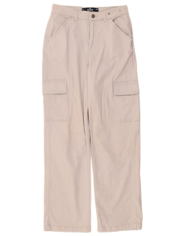Hollister ženske Cargo hlače visokog struka US 2 XS W26 L28 sive