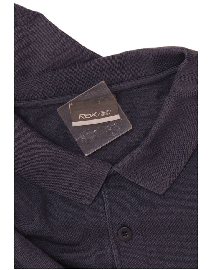 REEBOK muška polo majica srednje tamnoplava