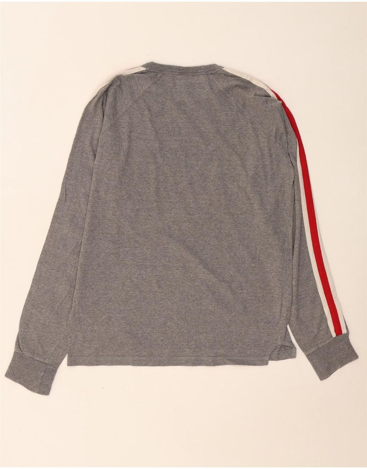 CONVERSE muška majica Chuck Taylor Graphic s dugim rukavima male sive boje