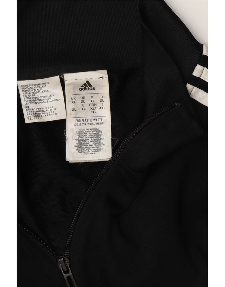 Adidas muška trenirka gornja jakna XL crni poliester