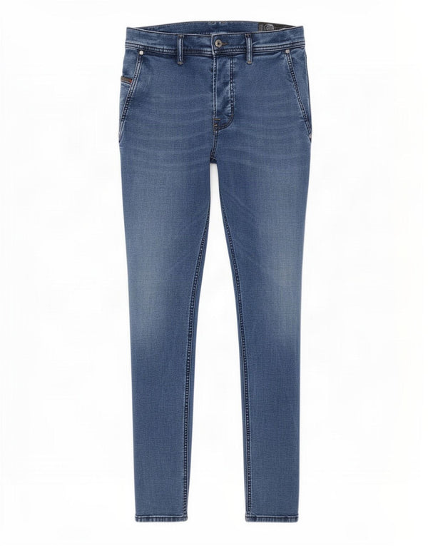 Diesel Mens Kakee - XP Carrot Slim Jeans W31 L30 Plavi pamuk