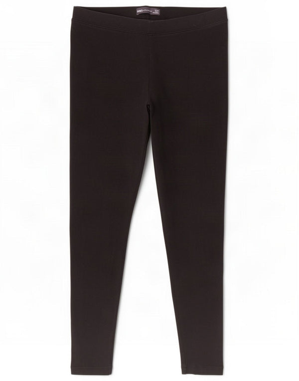 Ženske tajice Marks & Spencer UK 10 Small Black Cotton