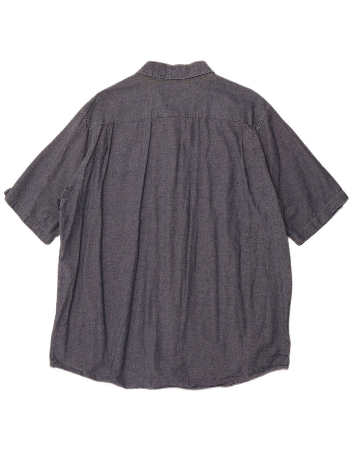 WRANGLER Muška majica kratkih rukava 2XL plavi pamuk