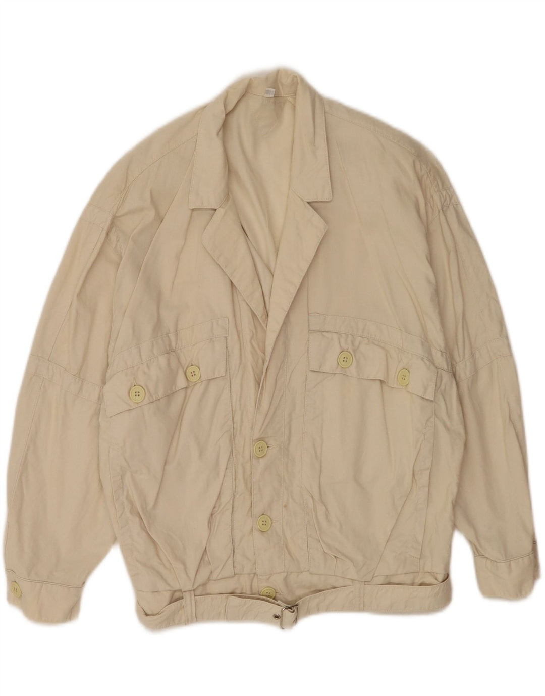 Swinger muška bomber jakna batwing UK 44 2XL bež pamuk