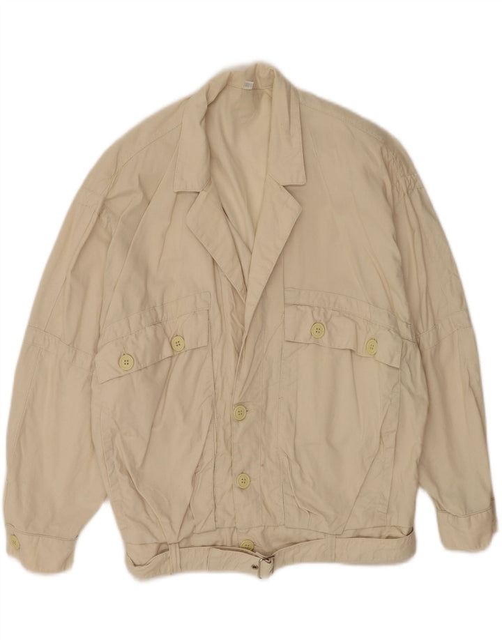 Swinger muška bomber jakna batwing UK 44 2XL bež pamuk