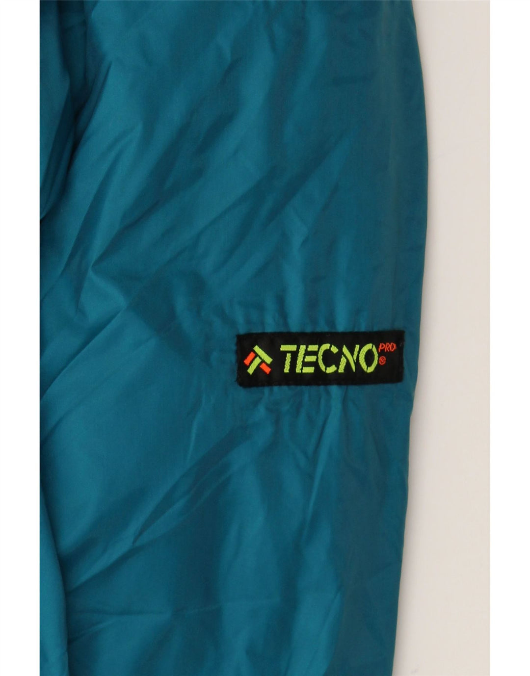 VINTAGE Mens Windbreaker Jacket UK 38 Medium Blue Polyester Vintage Vintage and Second-Hand Vintage from Messina Hembry 