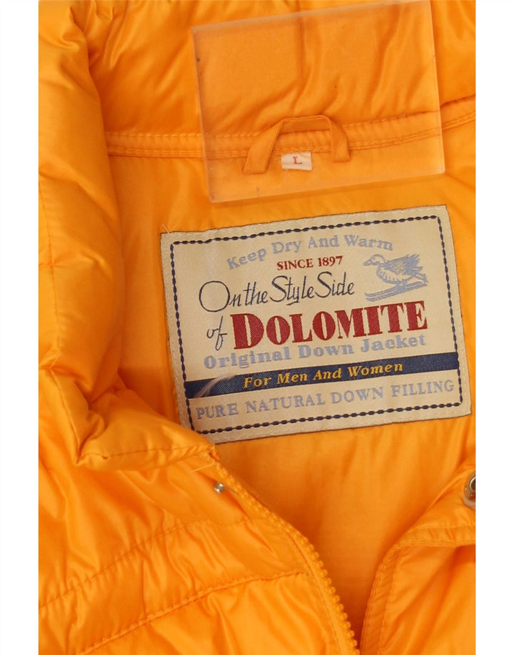Dolomite muška podstavljena jakna UK 40 velika narančasta najlon