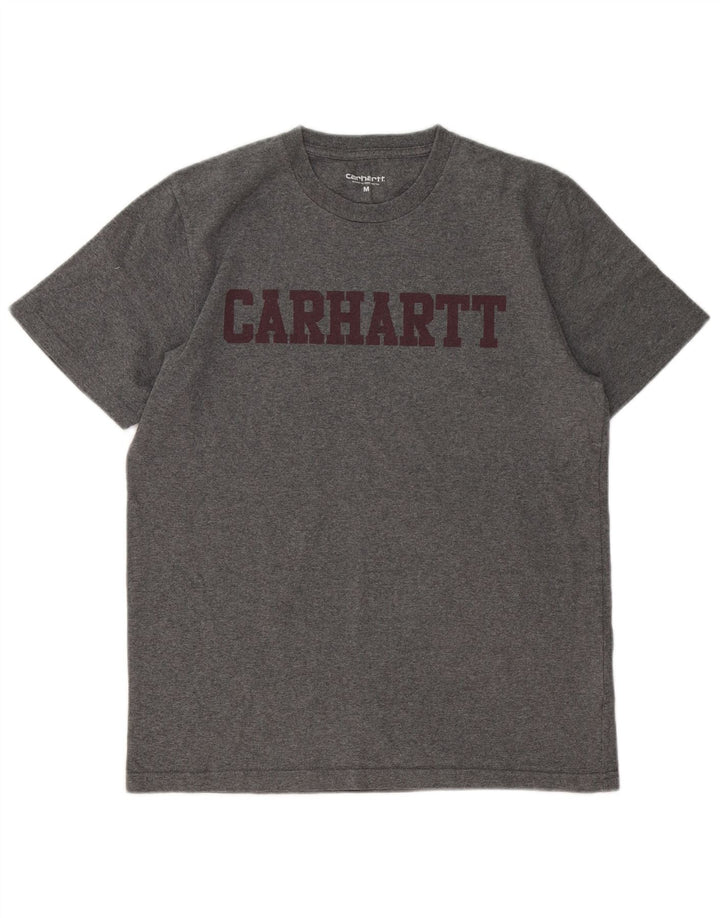 Carhartt muška majica kratkih rukava srednje sivi pamuk