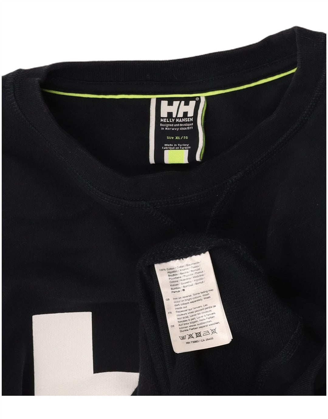 HELLY HANSEN Muški džemper s motivima XL tamnoplavi pamuk