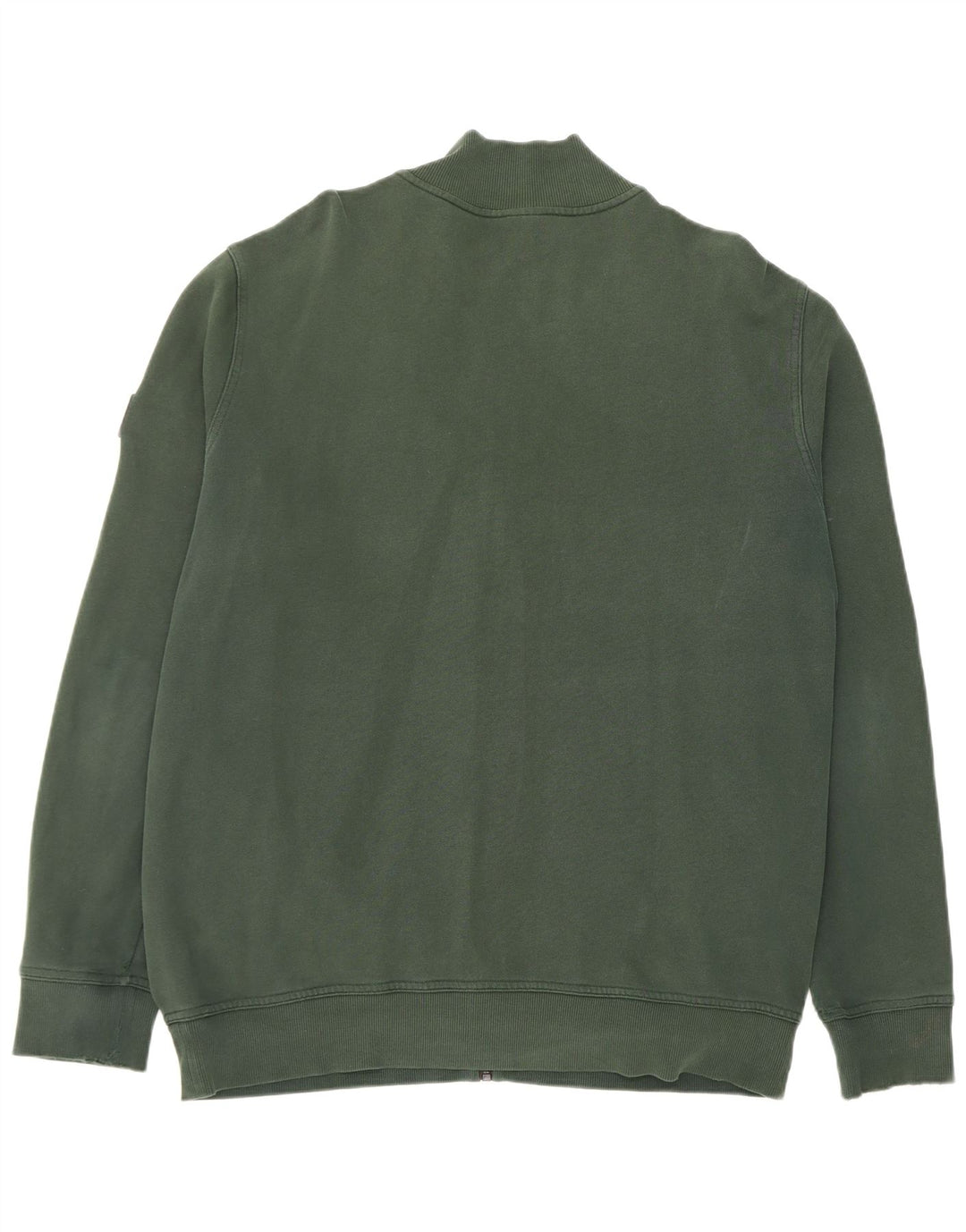 Hugo Boss Mens Tracksuit Top Jacket XL Green Cotton