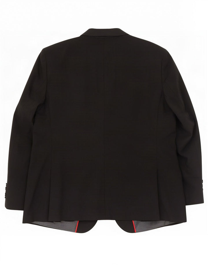 Marks & Spencer muška jakna sa 2 gumba UK 48 2XL crna vuna