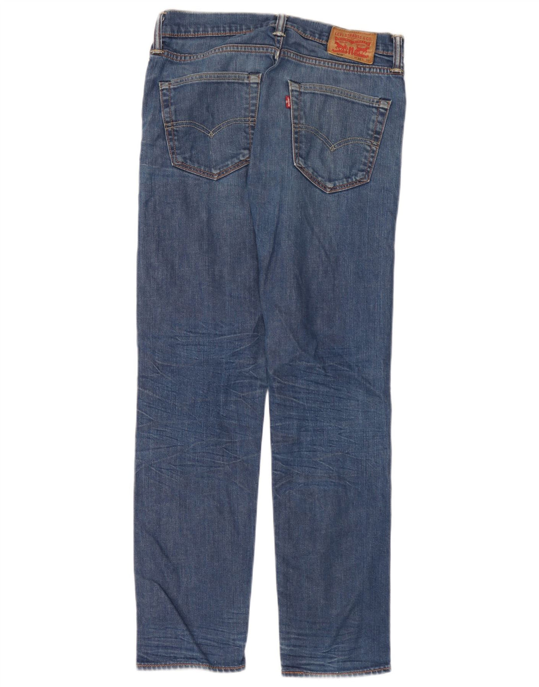 Levi's muške 508 ravne traperice W30 L30 plavi pamuk