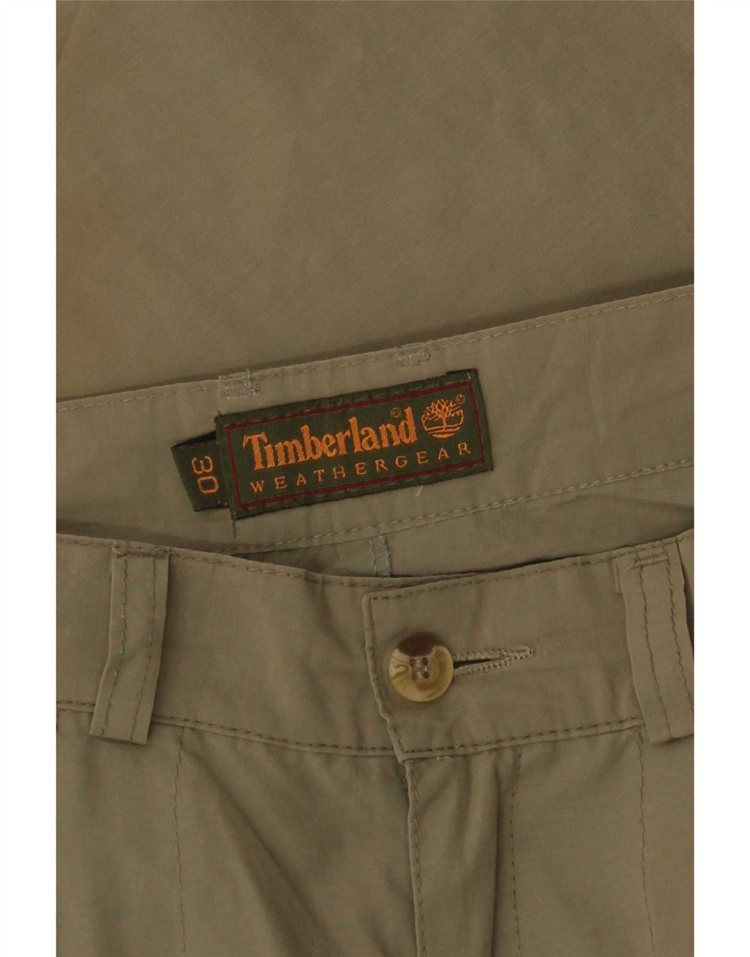 Timberland muške ravne kargo hlače W30 L30 kaki