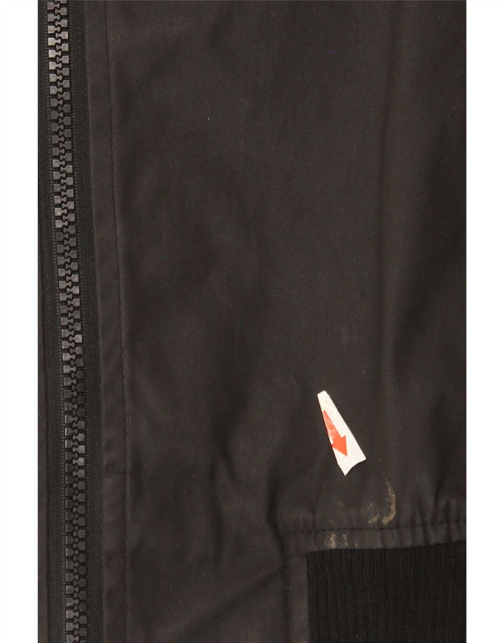 Superdry muška bomber jakna UK 38 srednje crni pamuk