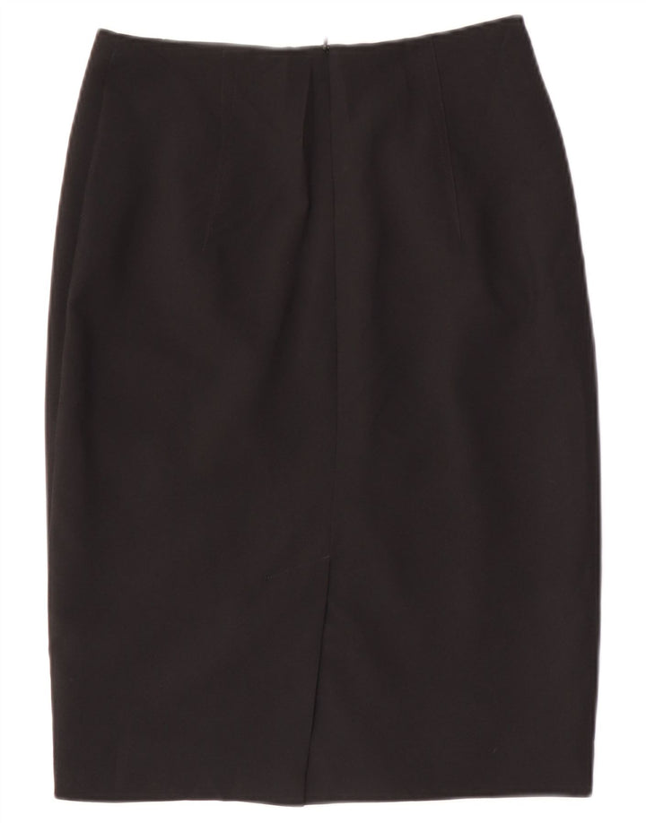 Marks & Spencer ženska pencil suknja UK 8 mala W28 crni poliester