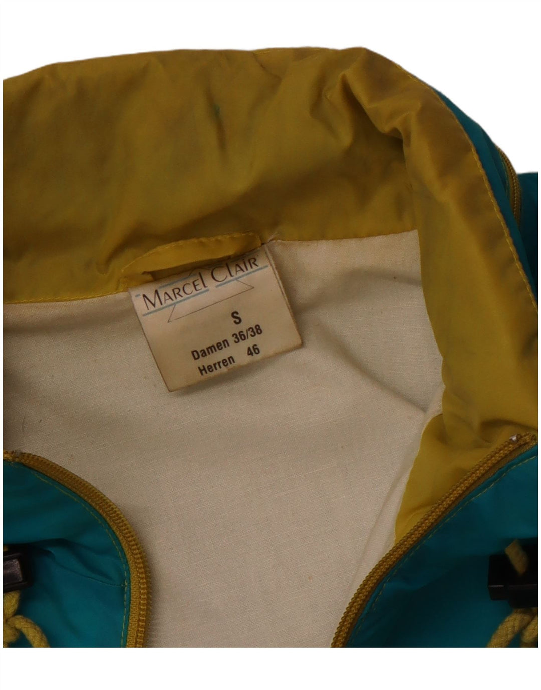 Muška uniseks vjetrovka Marcel Clair EU 46 mala plava poliamidna jakna