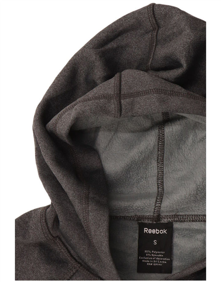 REEBOK Ženska majica s kapuljačom UK 10 Mali sivi poliester