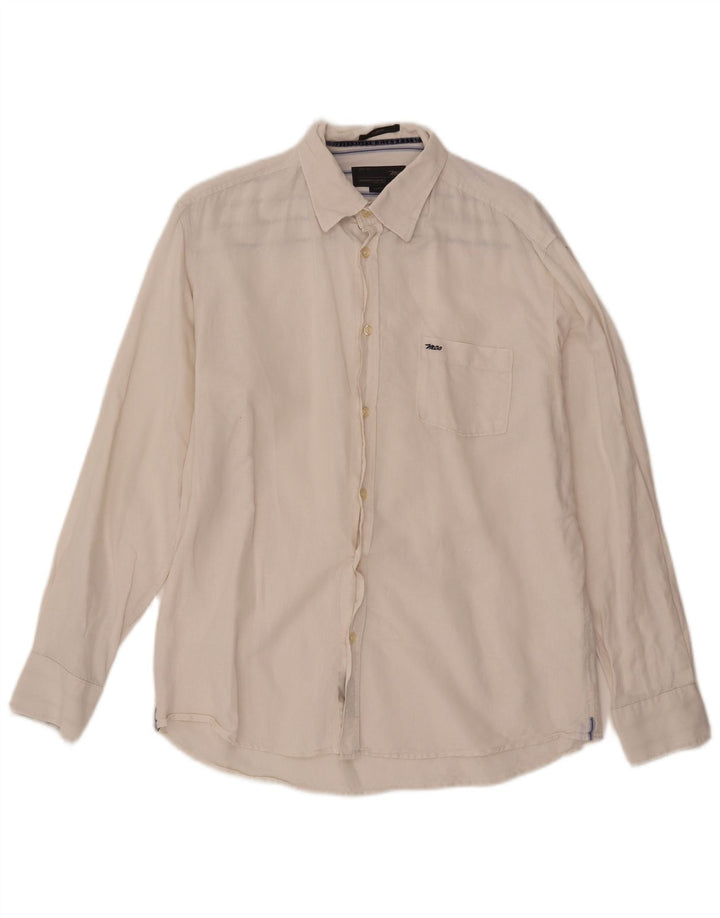 Marlboro Classics muška uska košulja velika bijela