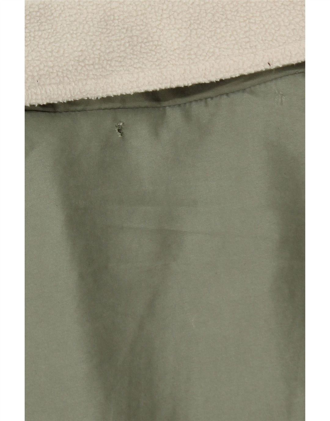 Marks & Spencer ženska prevelika Sherpa parka jakna UK 14 velika zelena