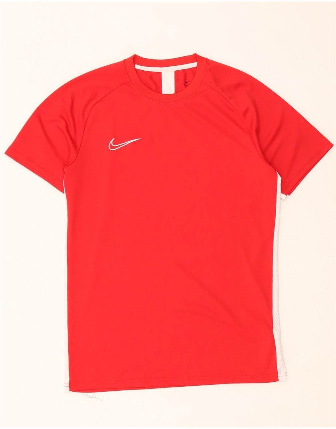 Nike Dri Fit T-Shirt Top srednje crvene boje od poliestera