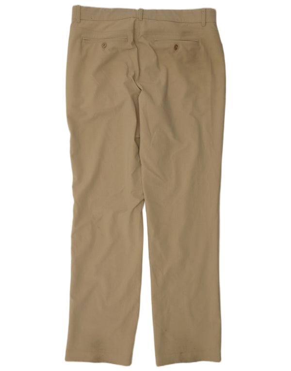 Tommy Hilfiger muške golf ravne chino hlače W36 L34 bež najlon