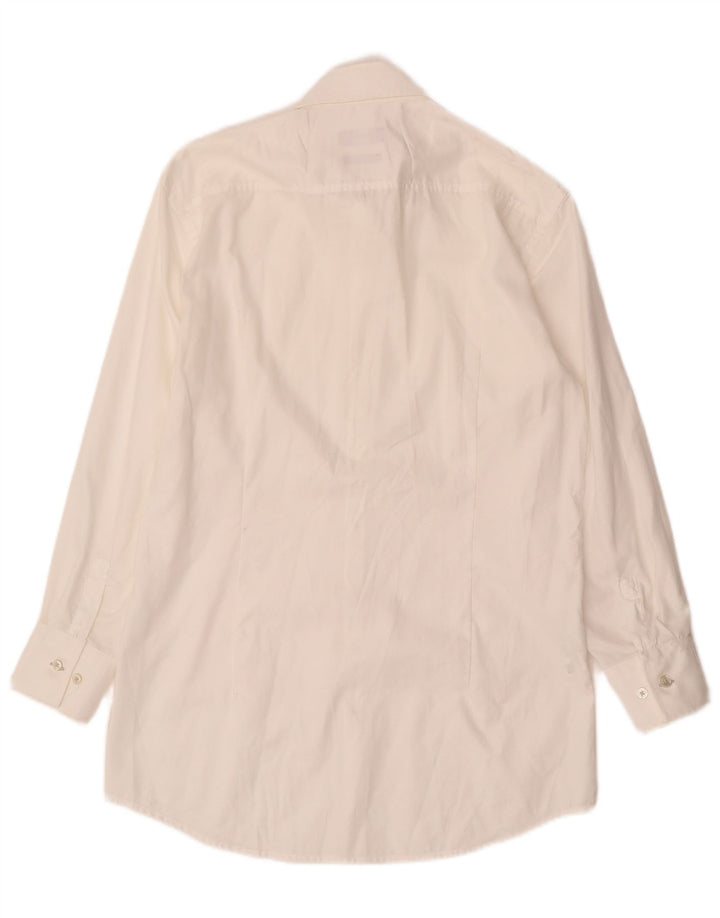 HUGO BOSS Muška uska košulja veličine 38 15 Srednje bijeli pamuk