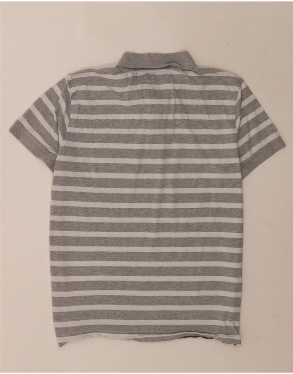 Crew Clothing Muška polo majica kratkih rukava XL pamuk na sive pruge