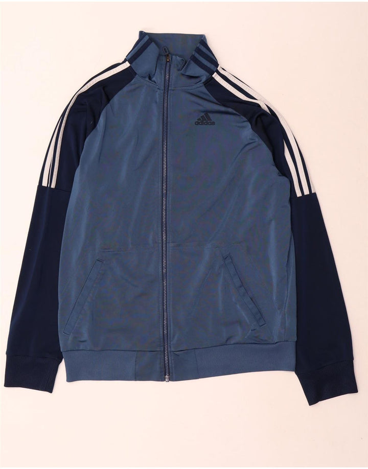 Adidas muška gornja jakna trenirke velika tamnoplava boja