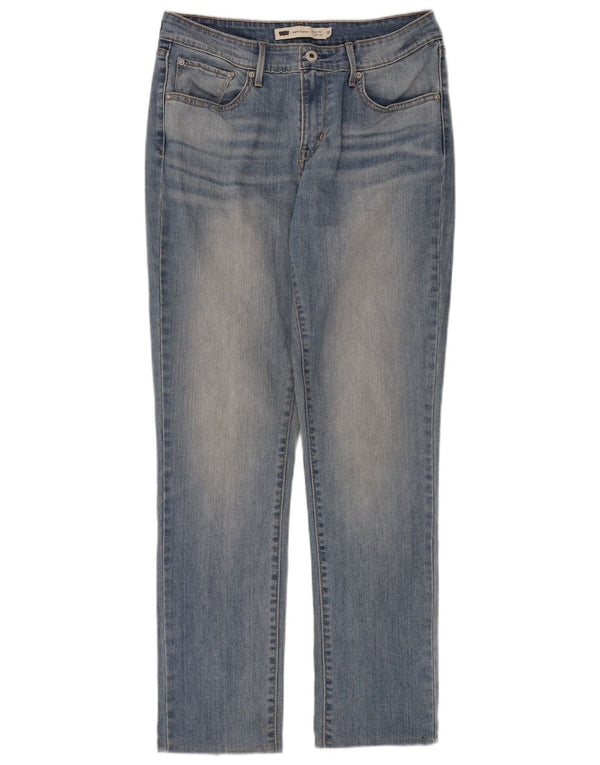 Levi's ženske traperice Demi Curve Classic Rise Slim, W30 L30, plavi pamuk