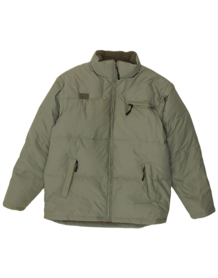 FILA muška podstavljena jakna UK 40 veliki zeleni poliamid