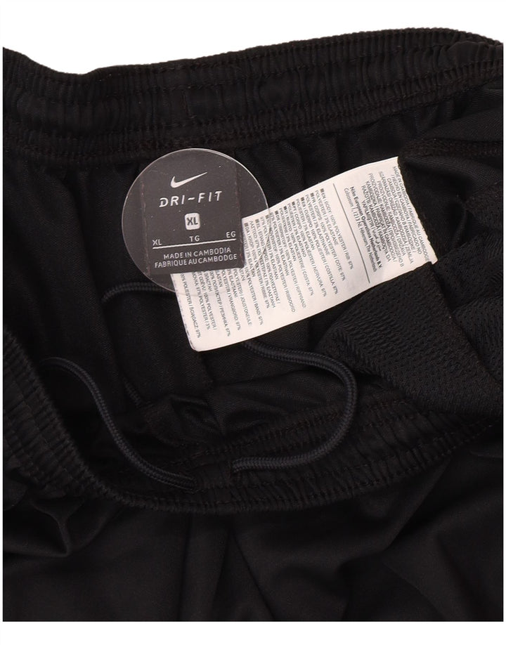 Nike Boys Dri Fit Hlače za trenirku 13-14 godina XL crne poliesterske